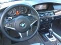 Grey Dakota Leather Steering Wheel Photo for 2009 BMW 5 Series #60057397