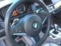 Grey Dakota Leather 2009 BMW 5 Series 535i Sedan Steering Wheel