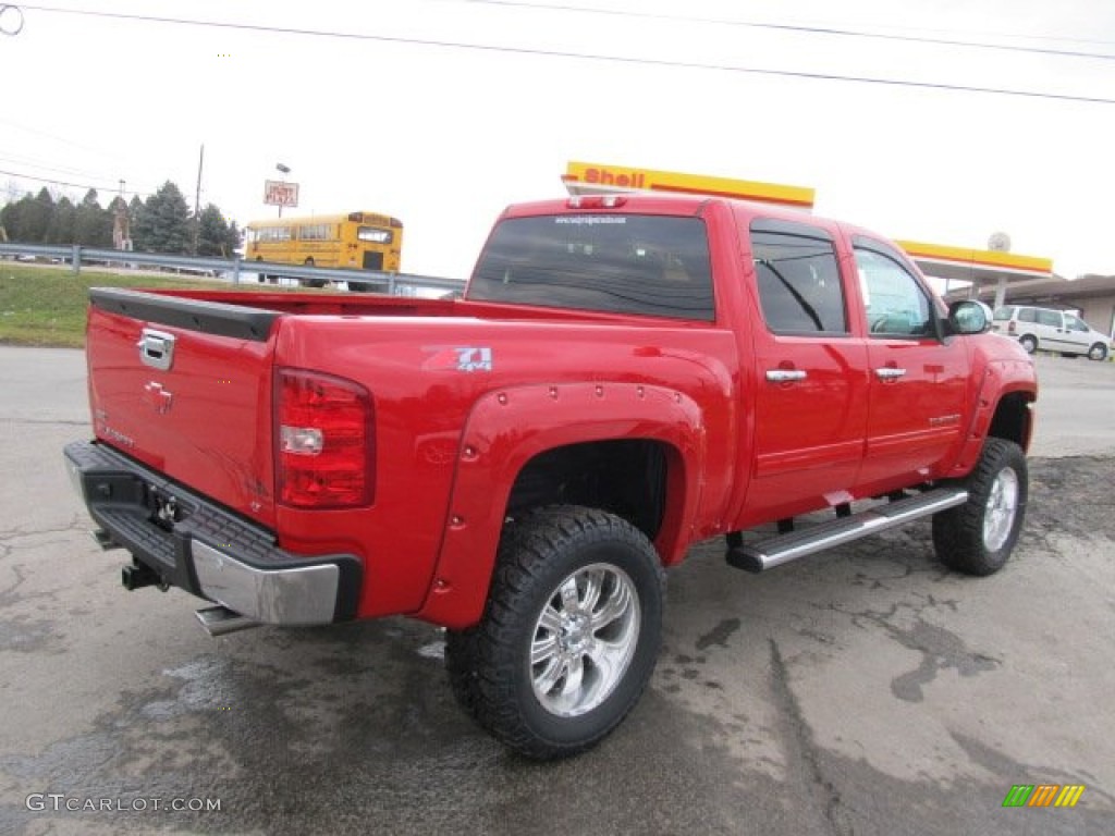 2012 Silverado 1500 LT Crew Cab 4x4 - Victory Red / Ebony photo #11