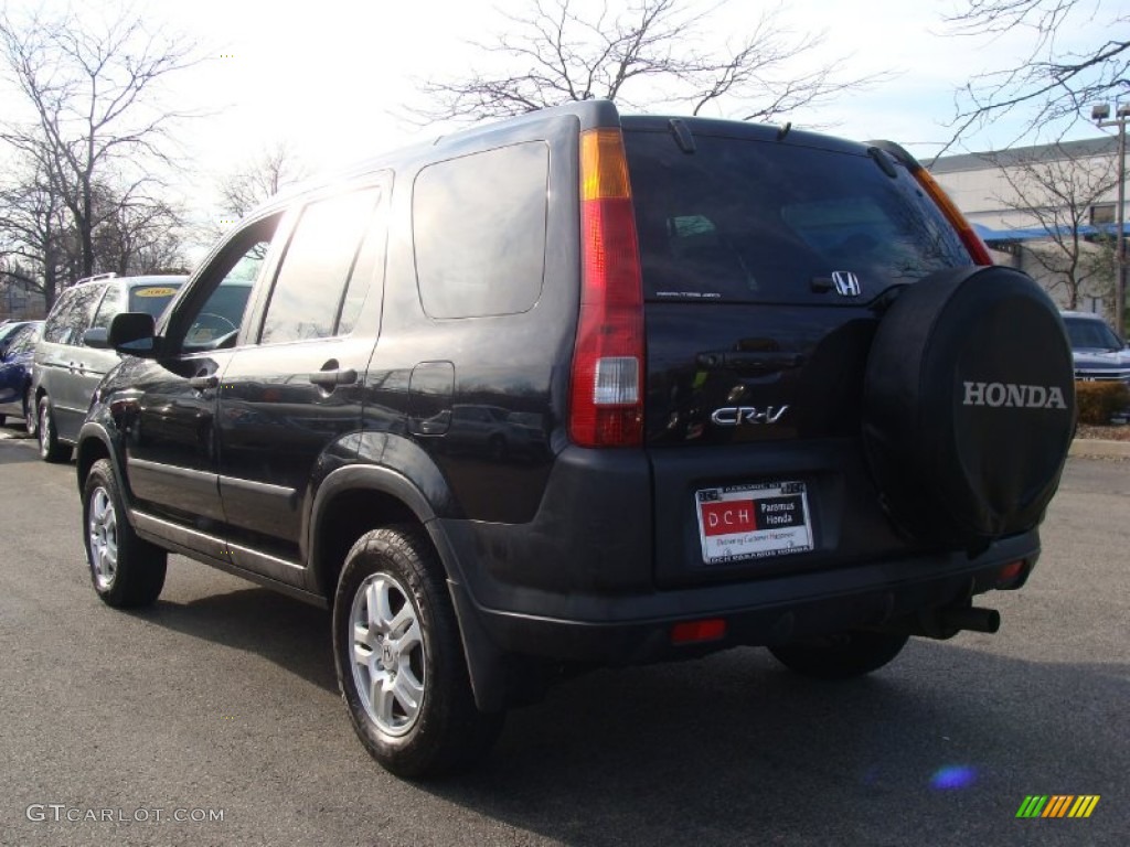 2003 CR-V EX 4WD - Nighthawk Black Pearl / Black photo #11