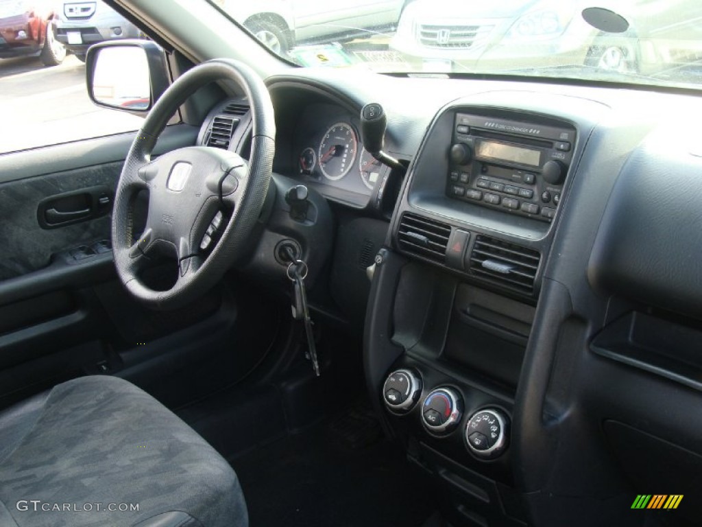 2003 CR-V EX 4WD - Nighthawk Black Pearl / Black photo #16