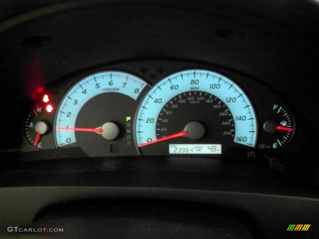 2010 Camry SE V6 - Super White / Ash Gray photo #9