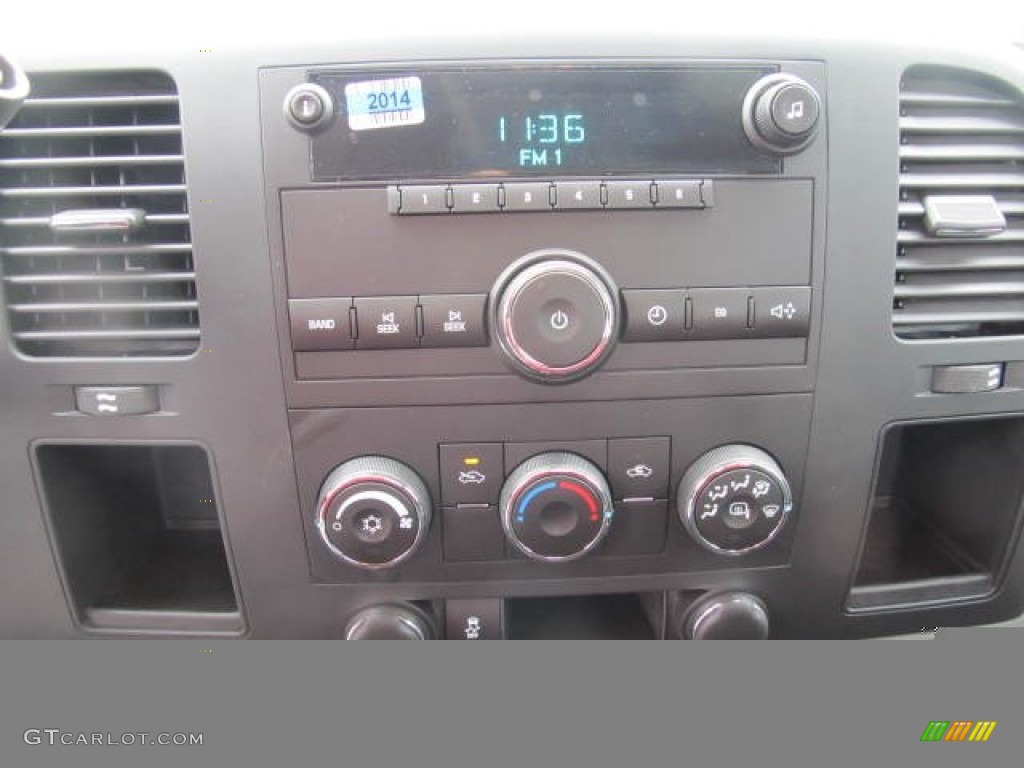 2012 Silverado 1500 Work Truck Crew Cab 4x4 - Summit White / Dark Titanium photo #11