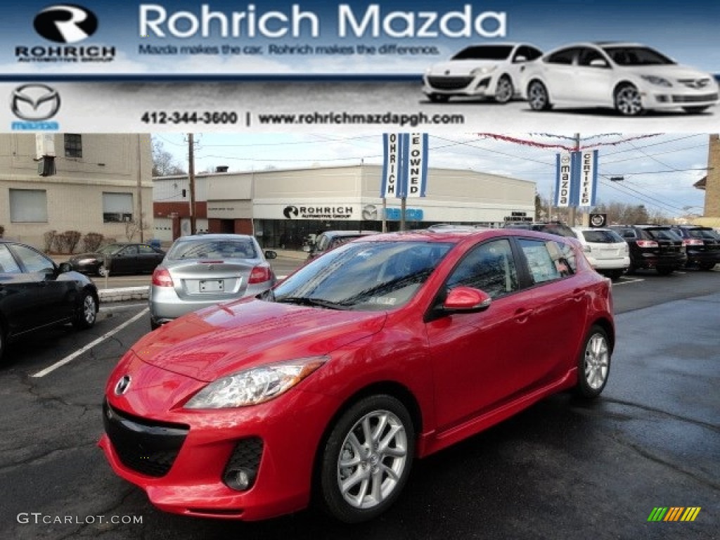 Velocity Red Mica Mazda MAZDA3