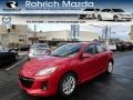 2012 Velocity Red Mica Mazda MAZDA3 s Touring 5 Door  photo #1