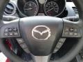 Black 2012 Mazda MAZDA3 s Touring 5 Door Steering Wheel
