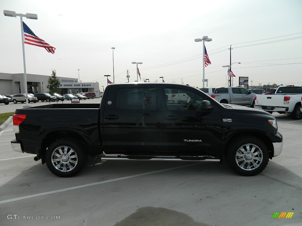 2012 Tundra Texas Edition CrewMax - Black / Sand Beige photo #5