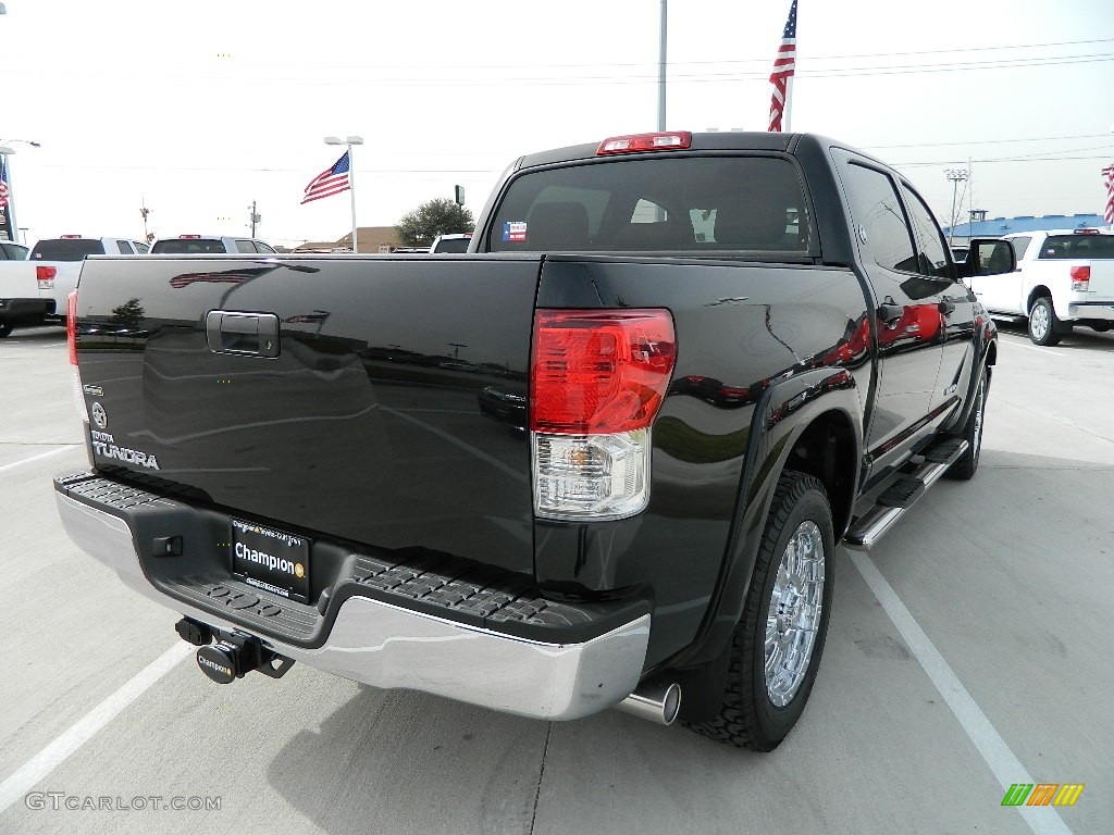 2012 Tundra Texas Edition CrewMax - Black / Sand Beige photo #6