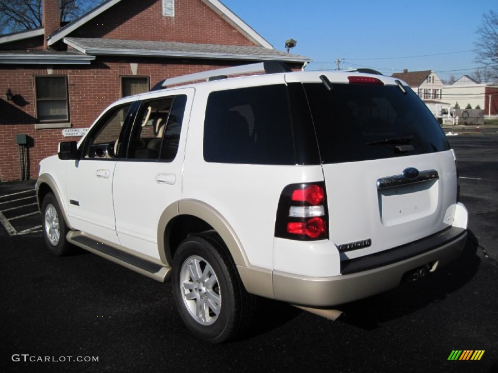 2006 Explorer Eddie Bauer - Oxford White / Camel photo #5