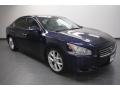 Navy Blue Metallic 2009 Nissan Maxima 3.5 SV Sport Exterior