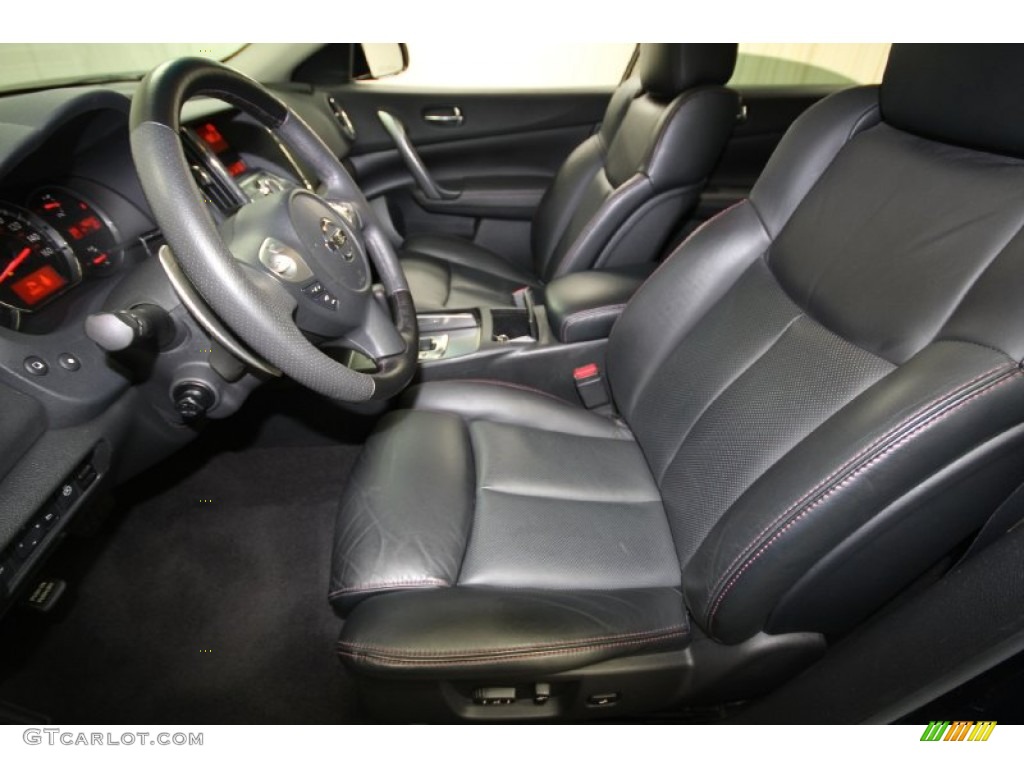 Charcoal Interior 2009 Nissan Maxima 3.5 SV Sport Photo #60063768