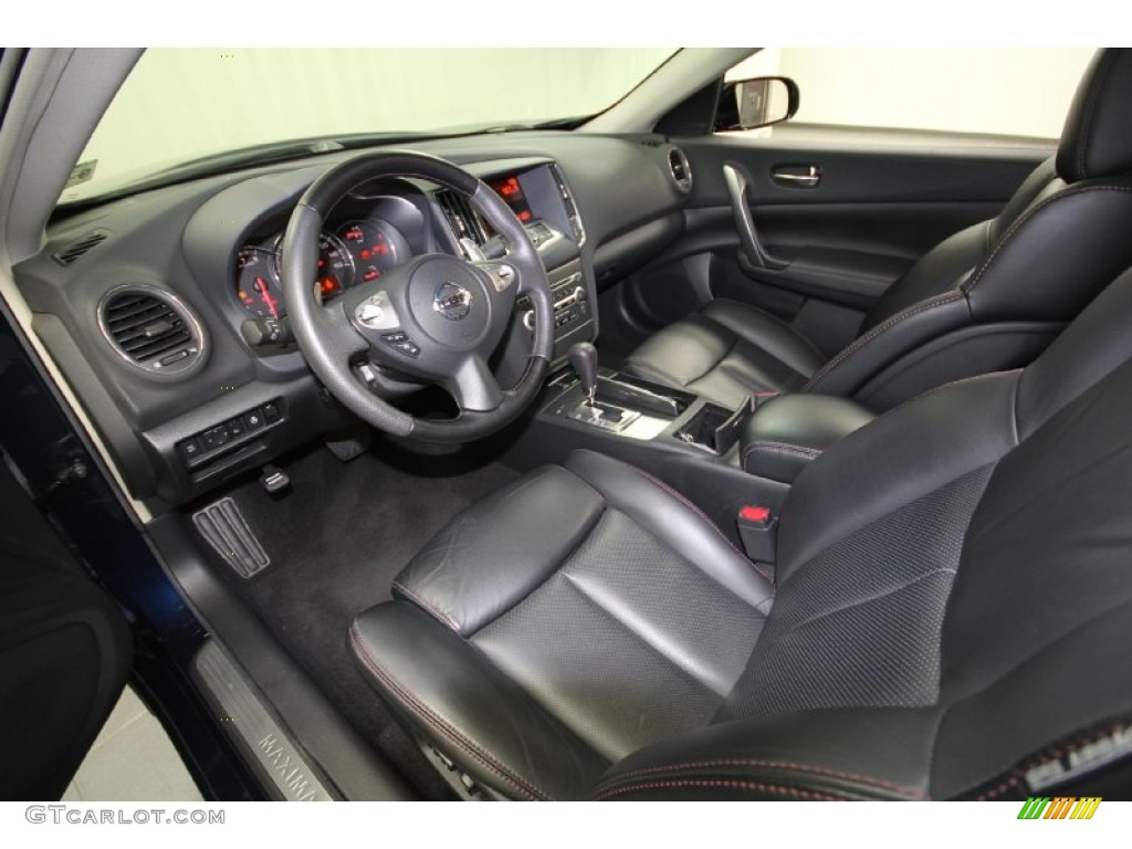 Charcoal Interior 2009 Nissan Maxima 3 5 Sv Sport Photo