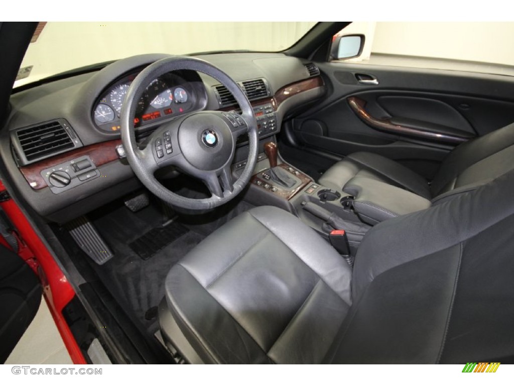 2005 3 Series 325i Convertible - Electric Red / Black photo #15