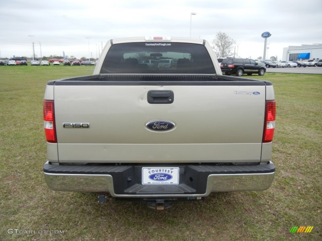 2008 F150 XLT SuperCrew - Pueblo Gold Metallic / Tan photo #3