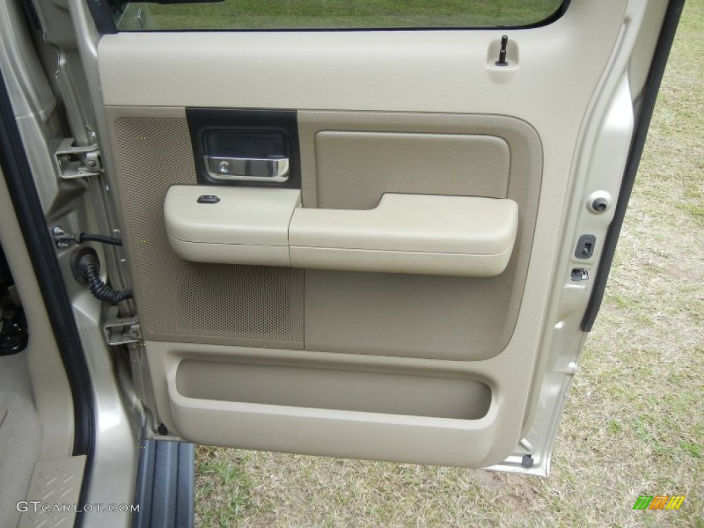 2008 F150 XLT SuperCrew - Pueblo Gold Metallic / Tan photo #9