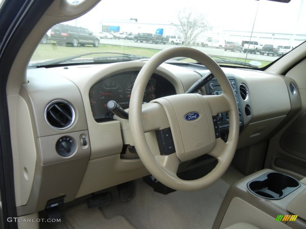 2008 F150 XLT SuperCrew - Pueblo Gold Metallic / Tan photo #12