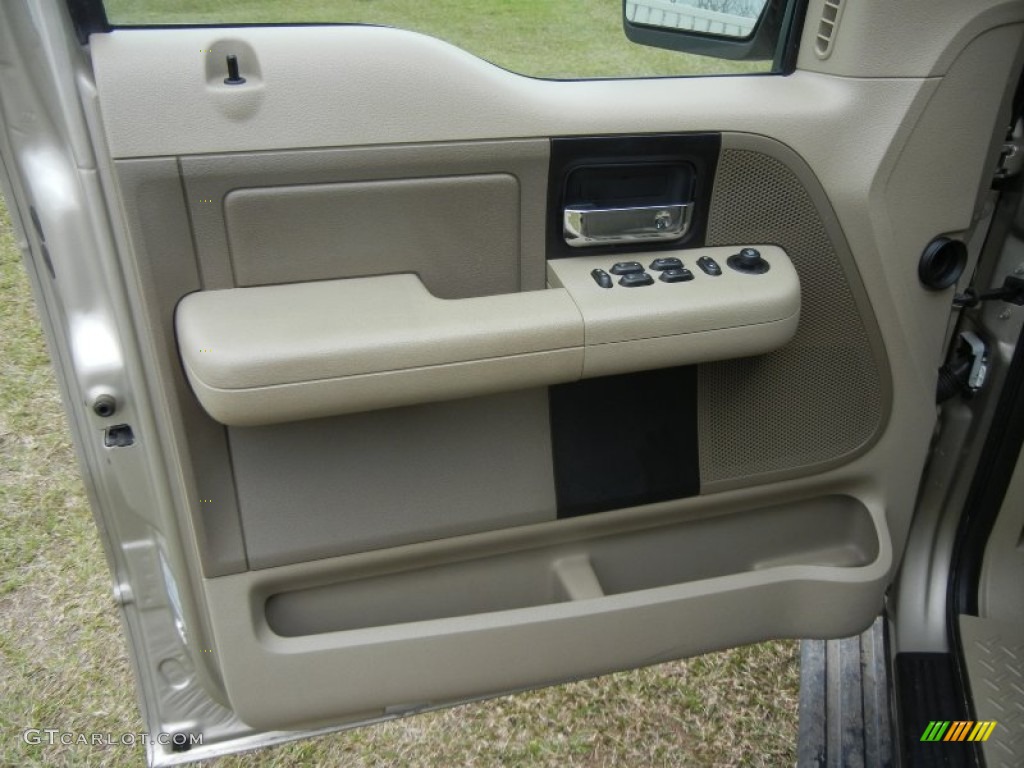 2008 F150 XLT SuperCrew - Pueblo Gold Metallic / Tan photo #13