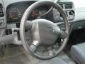 Gray 2001 Nissan Frontier XE King Cab Steering Wheel