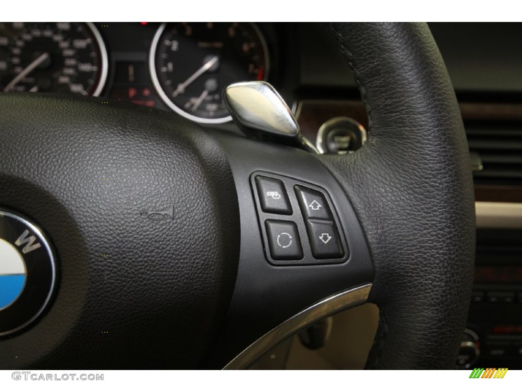 2009 3 Series 328i Convertible - Black Sapphire Metallic / Cream Beige Dakota Leather photo #27