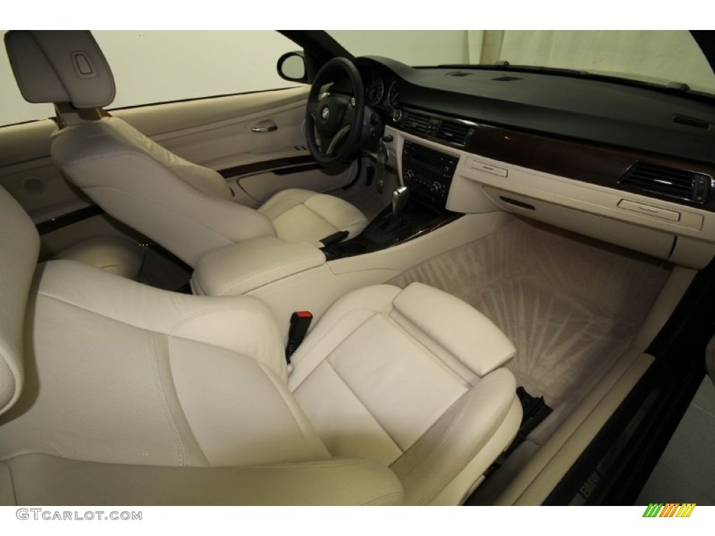 2009 3 Series 328i Convertible - Black Sapphire Metallic / Cream Beige Dakota Leather photo #33