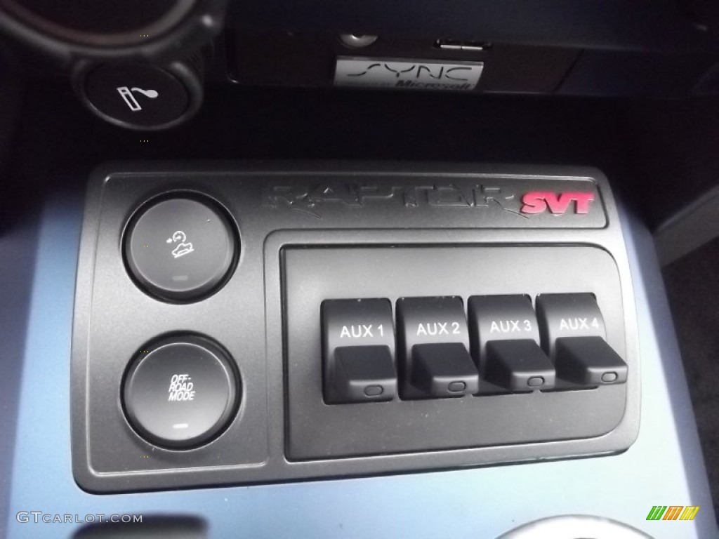 Auxiliary Controls 2012 Ford F150 SVT Raptor SuperCrew 4x4 Parts