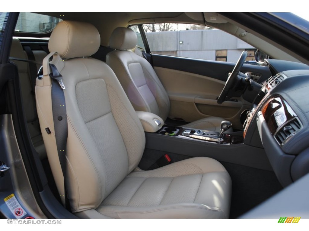 Ivory/Slate Interior 2009 Jaguar XK XK8 Convertible Photo #60066198