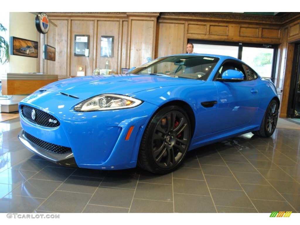2012 XK XKR-S Coupe - French Racing Blue / Warm Charcoal/Warm Charcoal photo #1