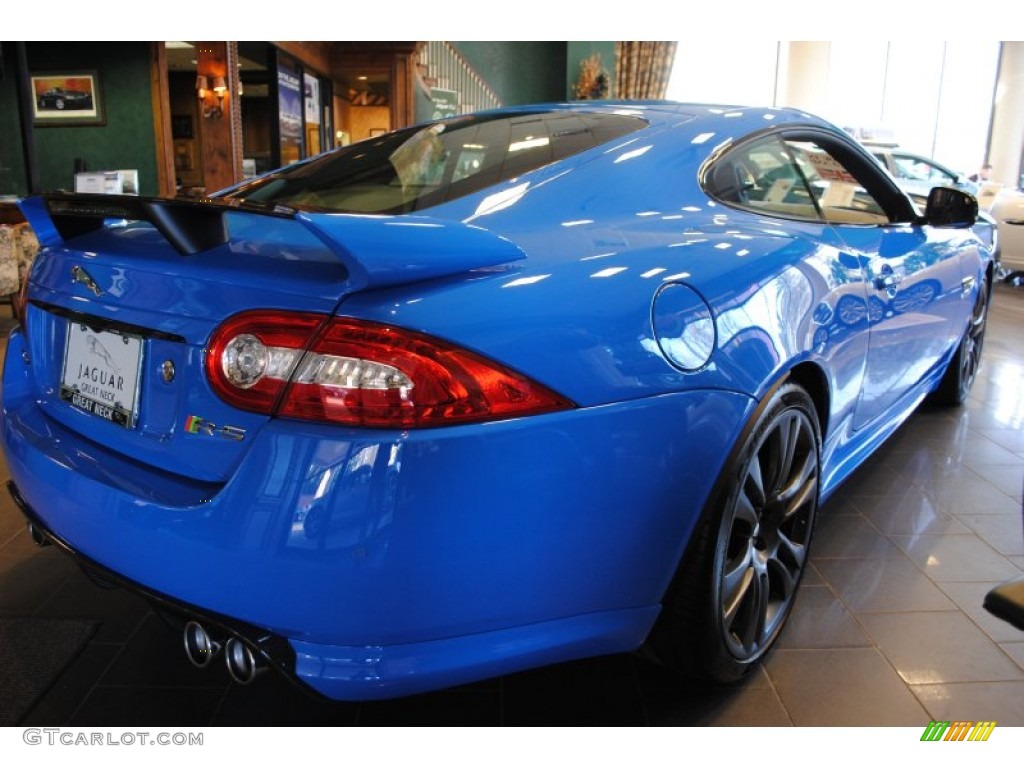 2012 XK XKR-S Coupe - French Racing Blue / Warm Charcoal/Warm Charcoal photo #5