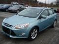 2012 Frosted Glass Metallic Ford Focus SEL Sedan  photo #4