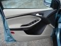 2012 Frosted Glass Metallic Ford Focus SEL Sedan  photo #12