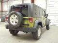 2007 Rescue Green Metallic Jeep Wrangler Unlimited Rubicon 4x4  photo #5