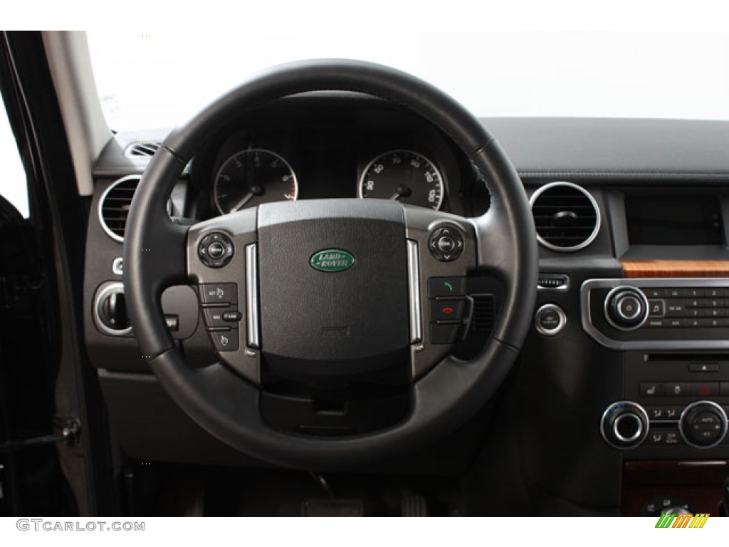 2011 Land Rover LR4 V8 Steering Wheel Photos