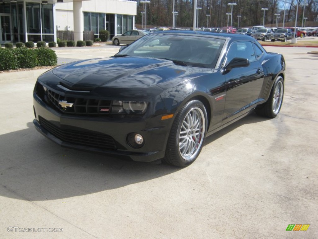 2010 Camaro SS Hennessey HPE600 Supercharged Coupe - Black / Black photo #1