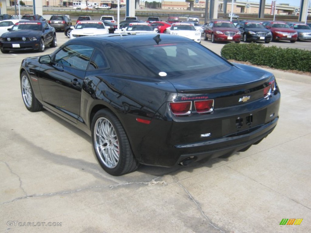 Black 2010 Chevrolet Camaro SS Hennessey HPE600 Supercharged Coupe Exterior Photo #60068667