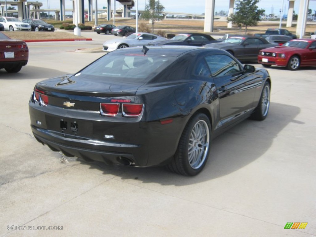 2010 Camaro SS Hennessey HPE600 Supercharged Coupe - Black / Black photo #5