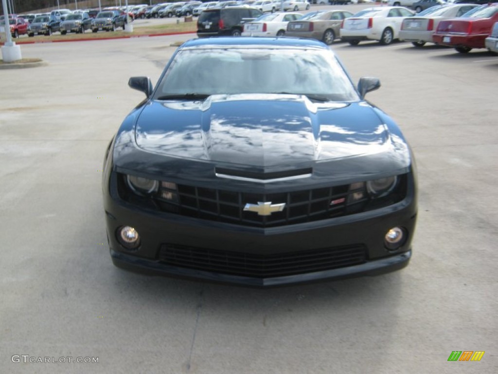 2010 Camaro SS Hennessey HPE600 Supercharged Coupe - Black / Black photo #8