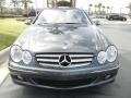 2009 Steel Grey Metallic Mercedes-Benz CLK 350 Coupe  photo #3