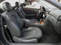 Black 2009 Mercedes-Benz CLK 350 Coupe Interior Color