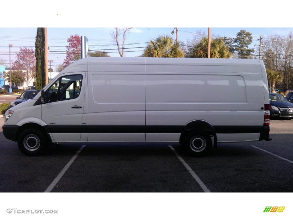 Arctic White 2012 Mercedes-Benz Sprinter 2500 High Roof Cargo Van Exterior Photo #60068922