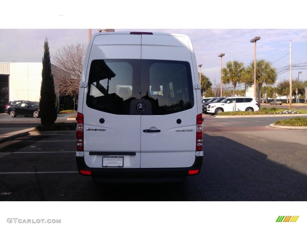 2012 Sprinter 2500 High Roof Cargo Van - Arctic White / Lima Black Fabric photo #4