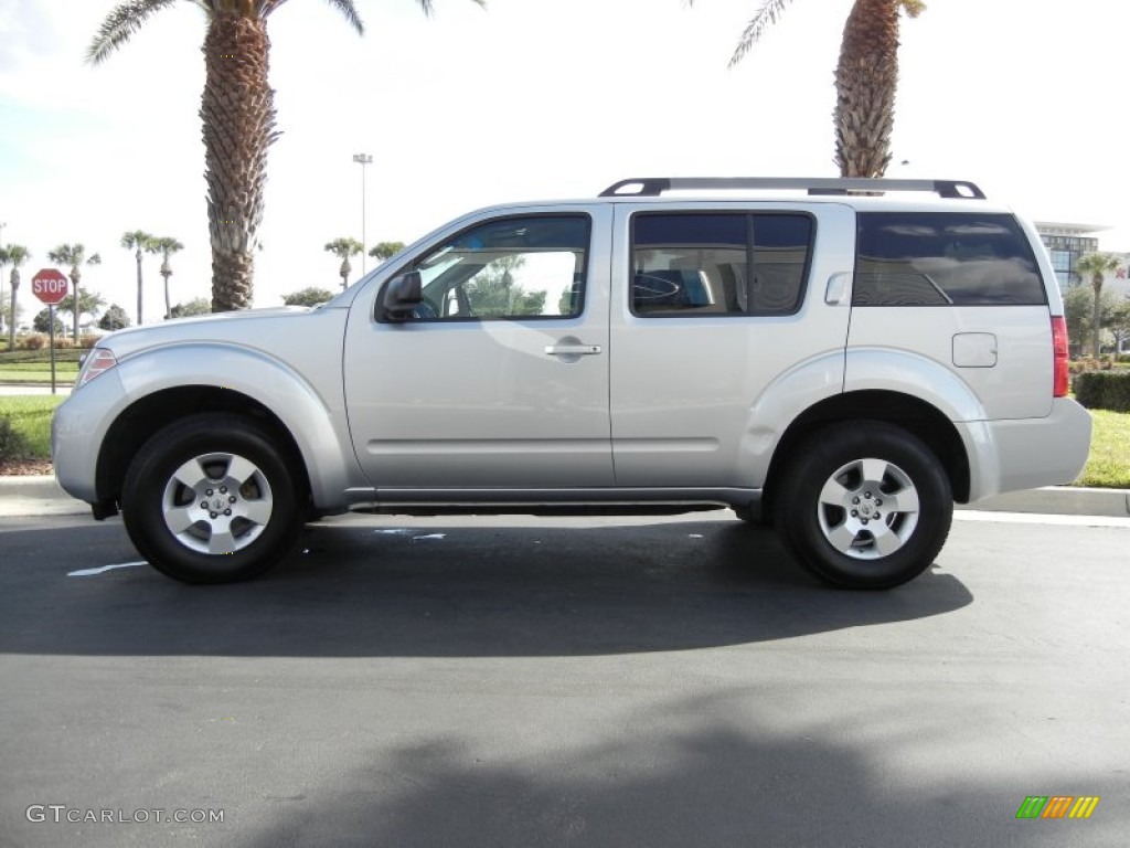 2008 Pathfinder S - Silver Lightning / Graphite photo #1