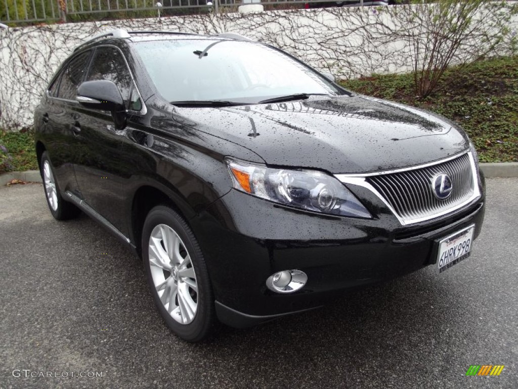 Obsidian Black Lexus RX