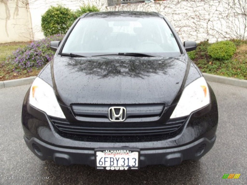2008 CR-V LX - Nighthawk Black Pearl / Black photo #3