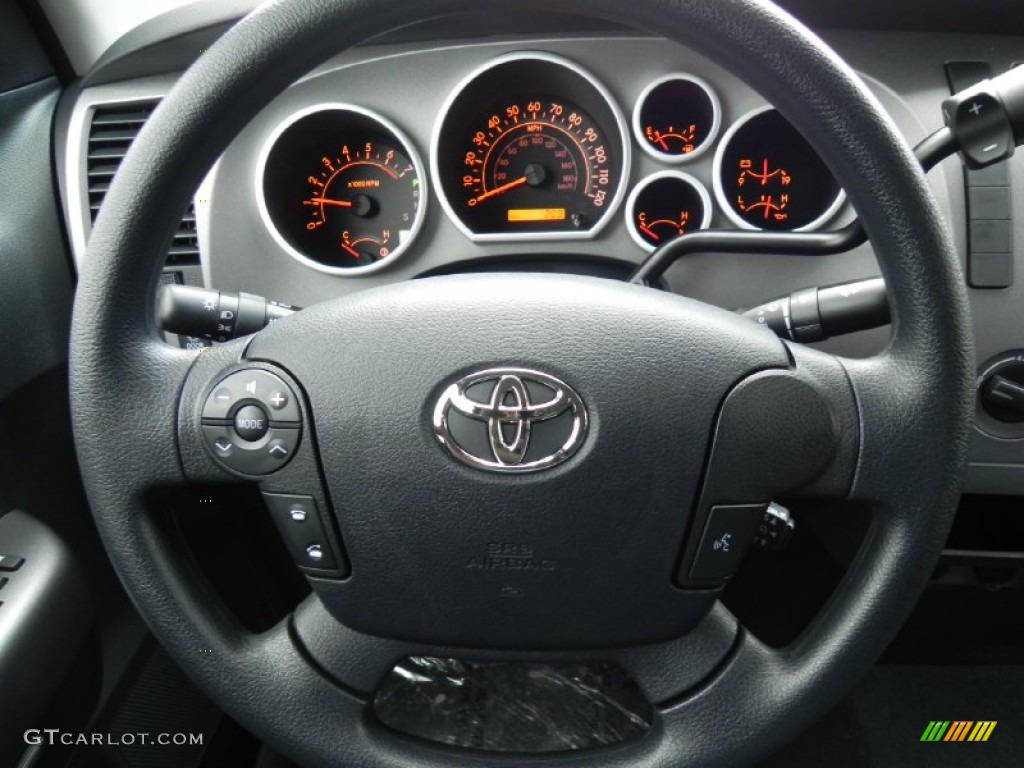 2012 Tundra Double Cab 4x4 - Barcelona Red Metallic / Graphite photo #4