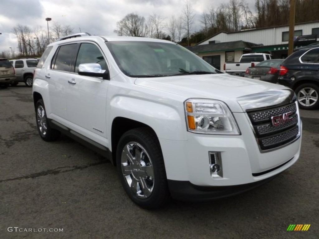 2012 Terrain SLT AWD - Olympic White / Light Titanium photo #1