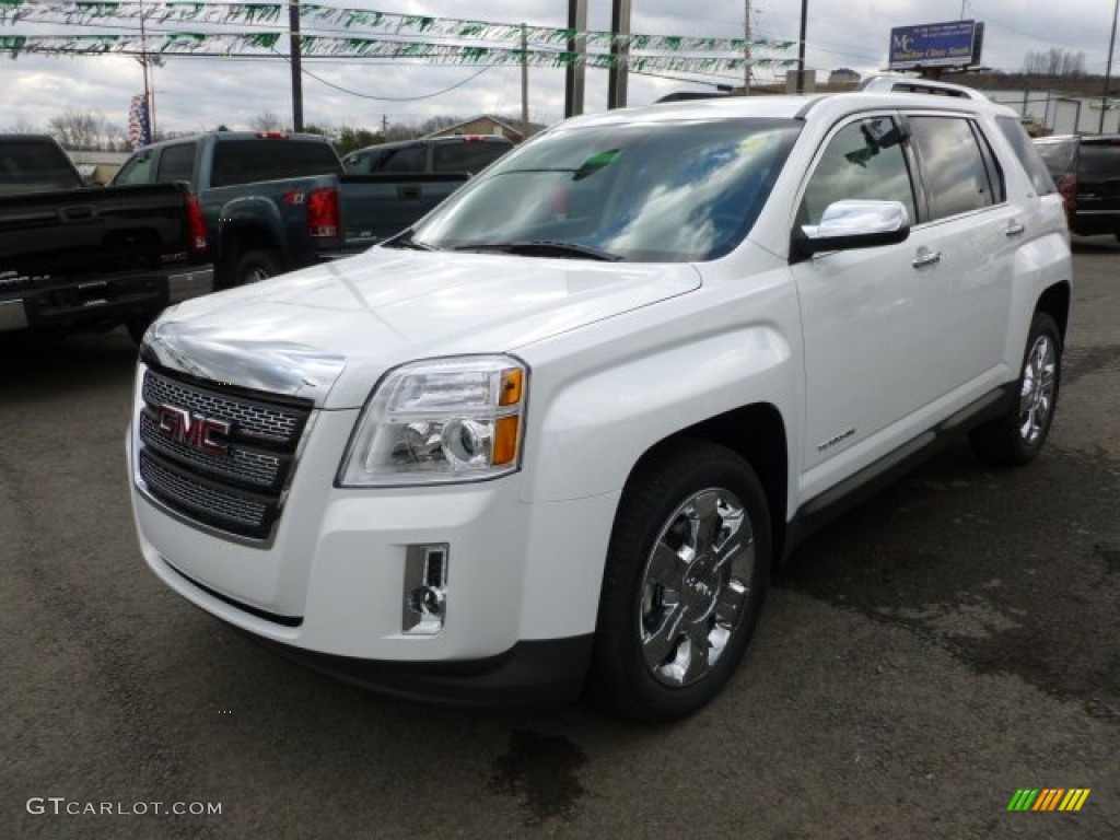 Olympic White 2012 GMC Terrain SLT AWD Exterior Photo #60070836