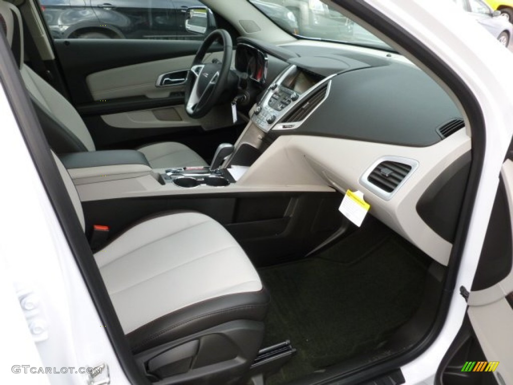 Light Titanium Interior 2012 GMC Terrain SLT AWD Photo #60070887