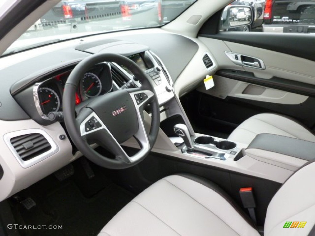 Light Titanium Interior 2012 GMC Terrain SLT AWD Photo #60070945