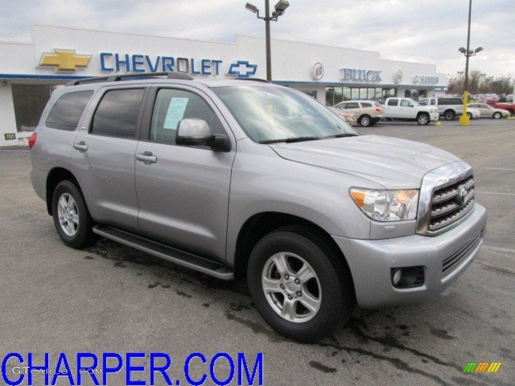 Silver Sky Metallic Toyota Sequoia