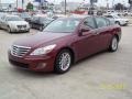 2011 Cabernet Red Pearl Hyundai Genesis 3.8 Sedan  photo #1